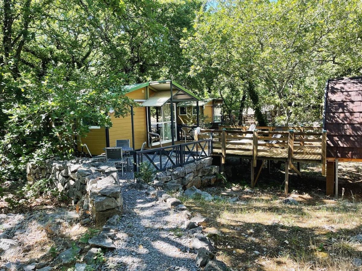 Les Chalets De Labeaume Exterior foto