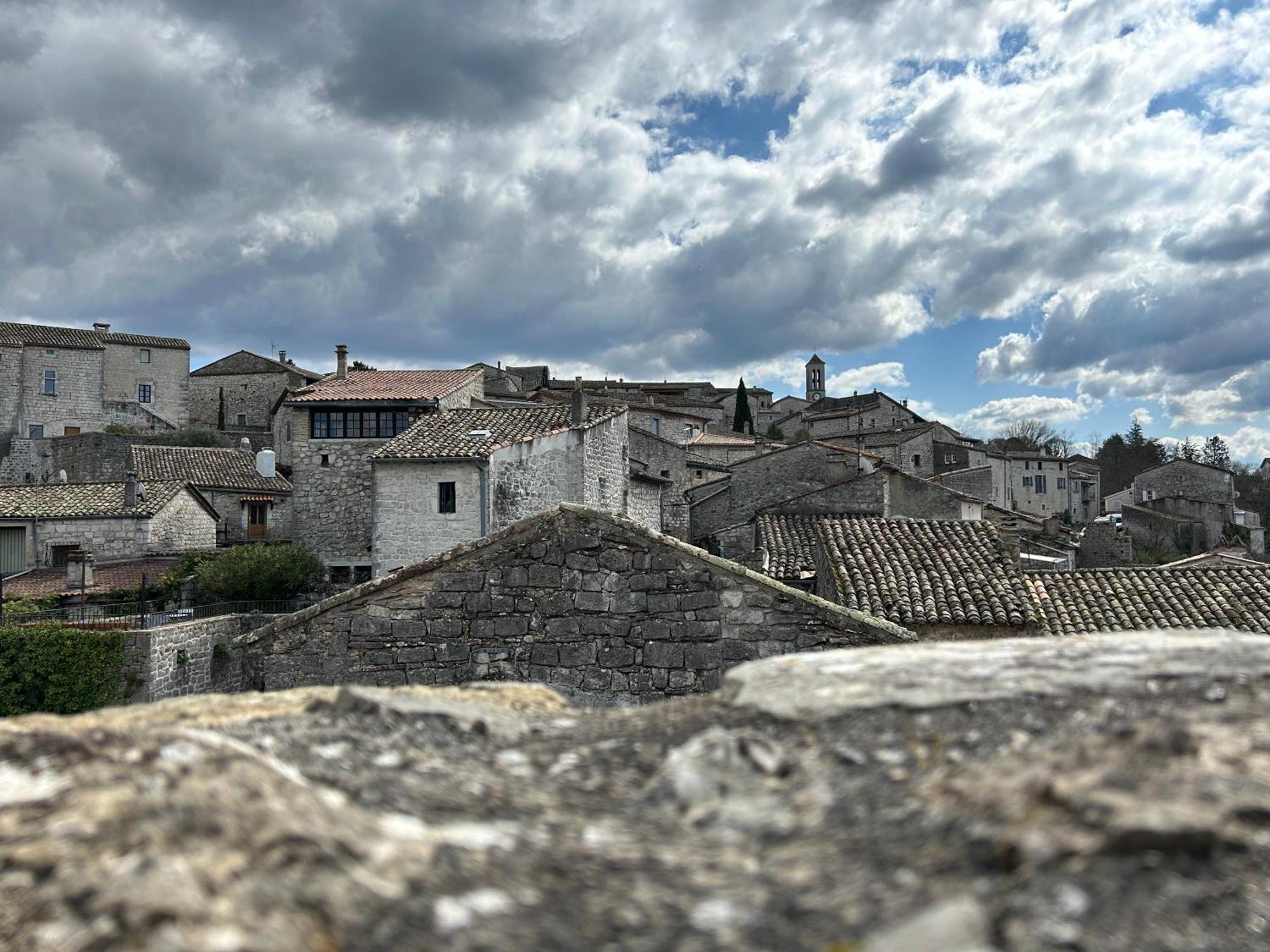 Les Chalets De Labeaume Exterior foto